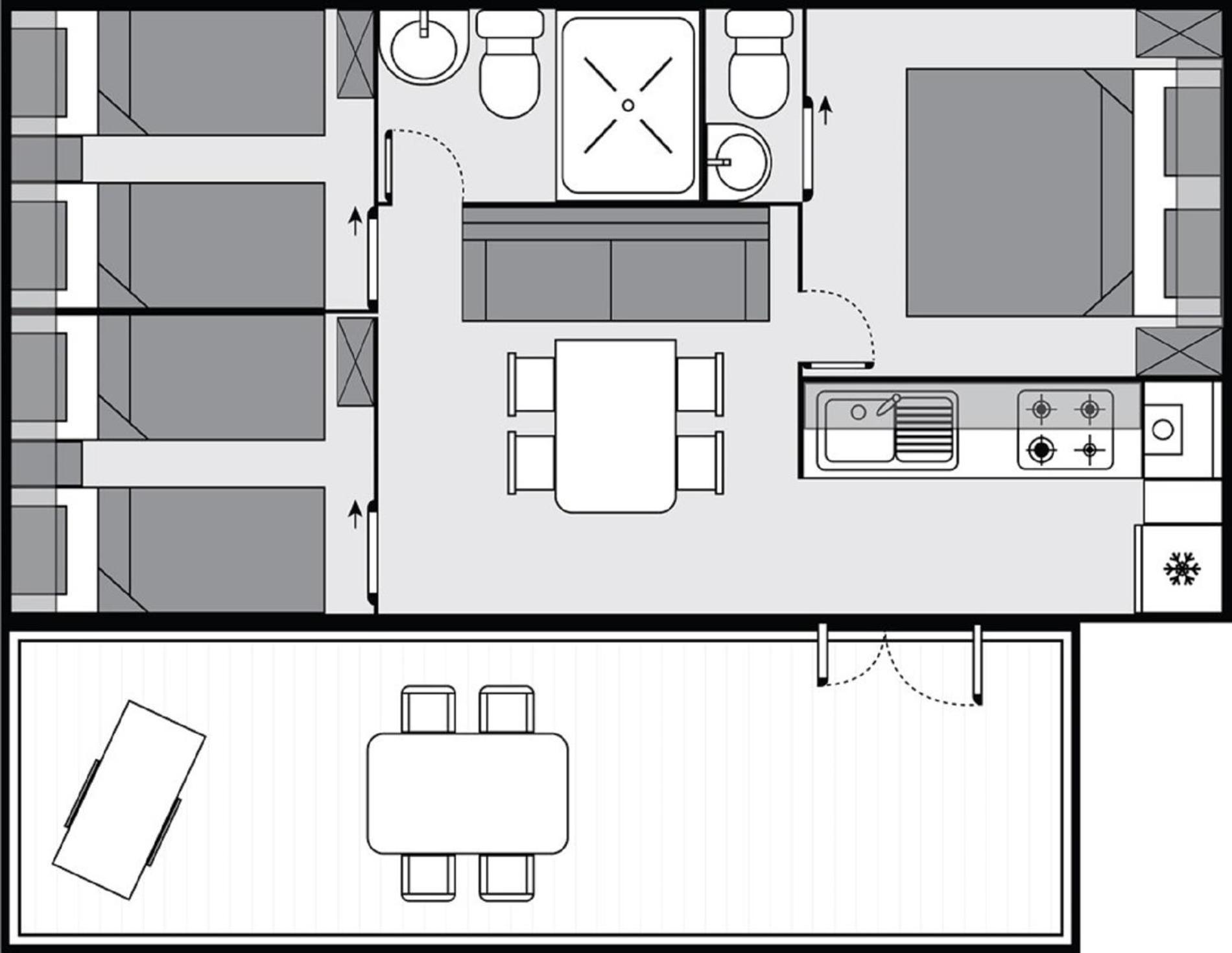Victoria Mobilehome Bi Village Fažana Exteriör bild